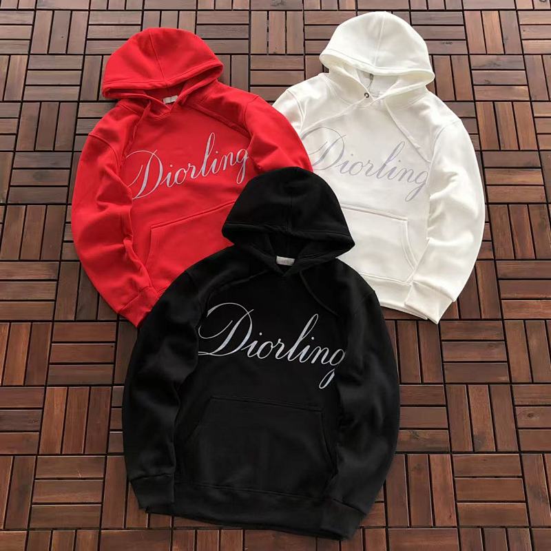 DIOR HOODIE FLEECE 22113025 (im 176CM 58KG iwear size M in the photo)