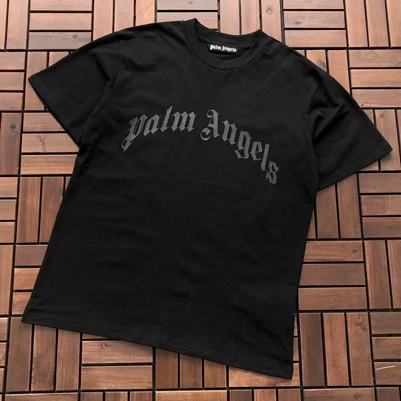 PALM ANGELS T-SHIRT 11121708 (im 176CM 58KG iwear size M in the photo)