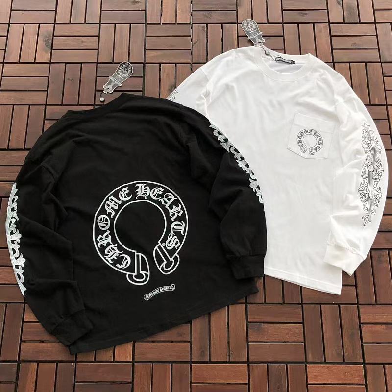 CHROME HEARTS LONG-SLEEVE 77071414 (im 185CM 70KG iwear size M in the photo)