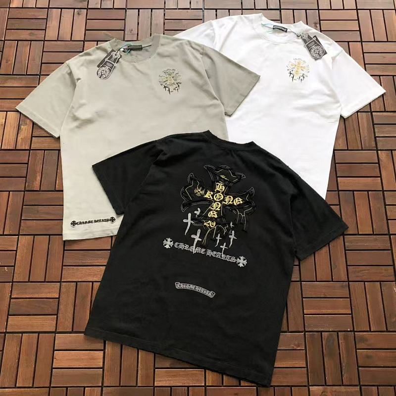CHROME HEARTS T-SHIRT 11122918 (im 176CM 58KG iwear size M in the photo)