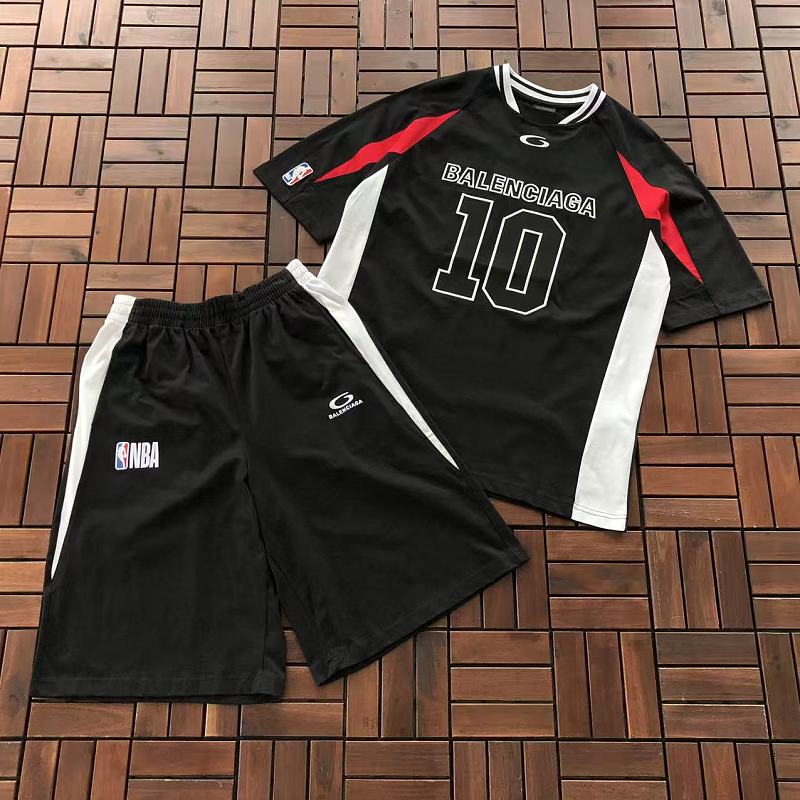 TOP PANTS BALENCIAGA & NBA T-SHIRT SHORTS 55050885