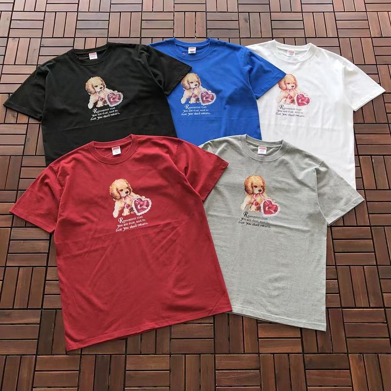 SUPREME T-SHIRT 55062301 (im 185CM 70KG iwear size L in the photo)