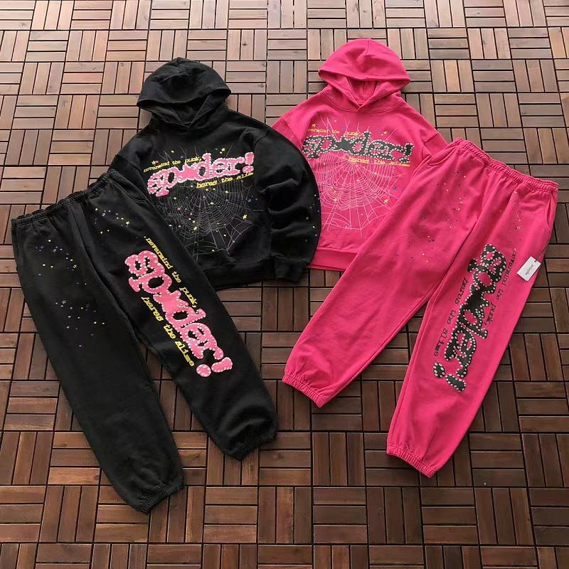 TOP PANTS SP5DER HOODIE TROUSERS FLEECE 77061778