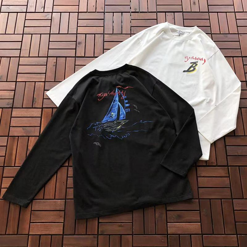 BURBERRY LONG-SLEEVE 22082714 (im 180CM 68KG iwear size M in the photo）