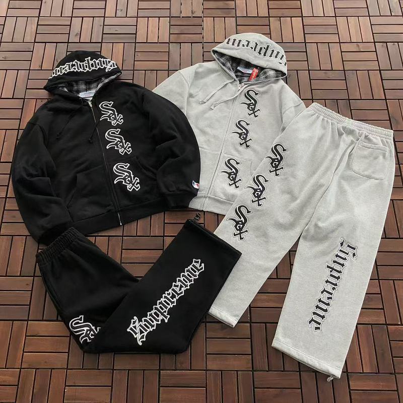 TOP PANTS SUPREME HOODIE TROUSERS FLEECE 77070660