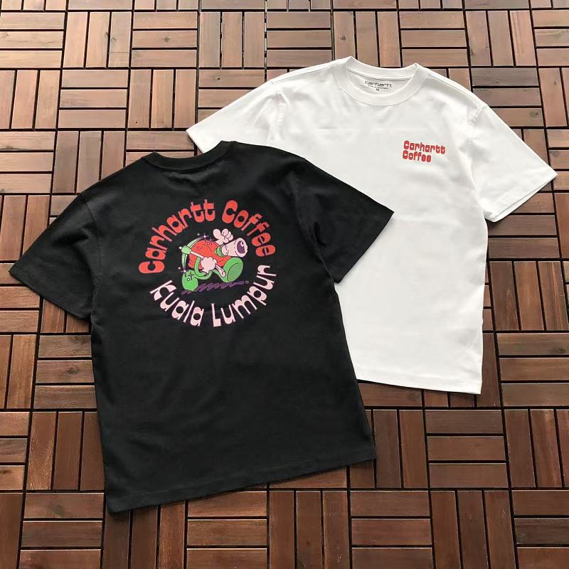 CARHARTT T-SHIRT 55041519 (im 180CM 68KG iwear size M in the photo)