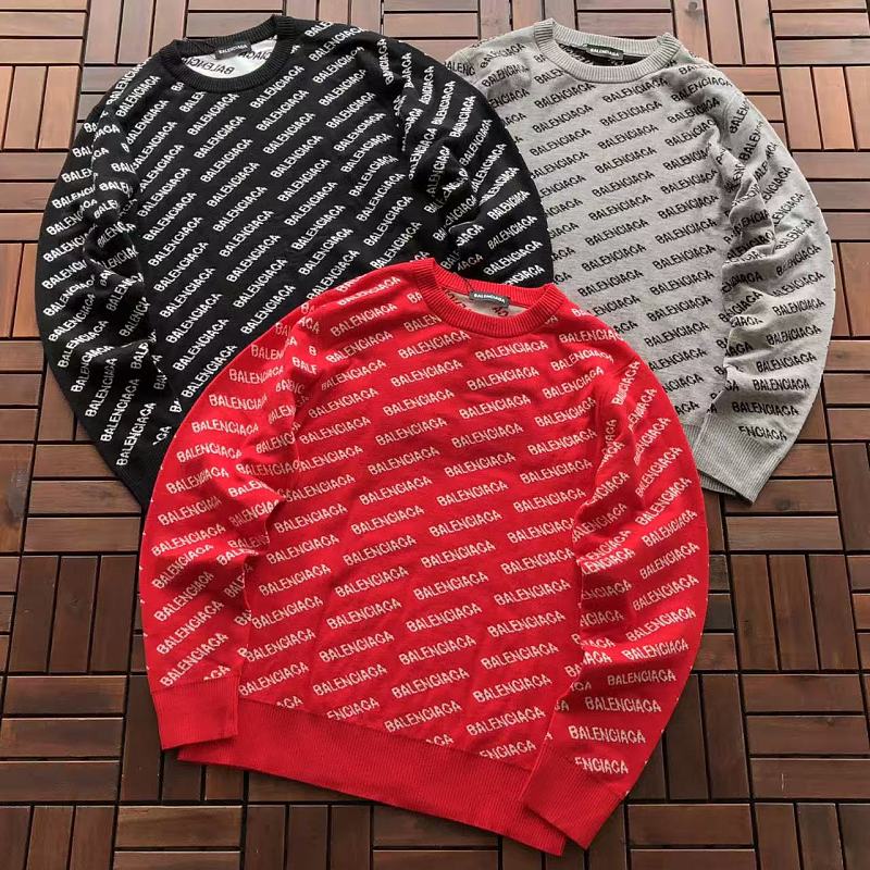 BALENCIAGA SWEATER 66080202 (im 185CM 70KG iwear size XL in the photo)