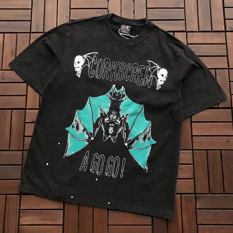 SAINT MICHAEL T-SHIRT 77042329 (im 176CM 58KG iwear size M in the photo)