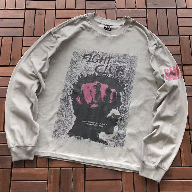 SAINT MICHAEL LONG-SLEEVE 55090212 (im 185CM 70KG iwear size S in the photo)
