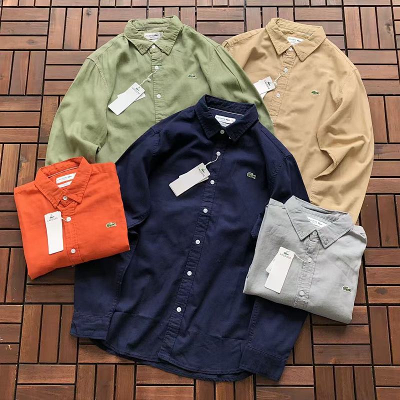 LACOSTE LONG-SLEEVE 22111936 (im 180CM 68KG iwear size L in the photo)