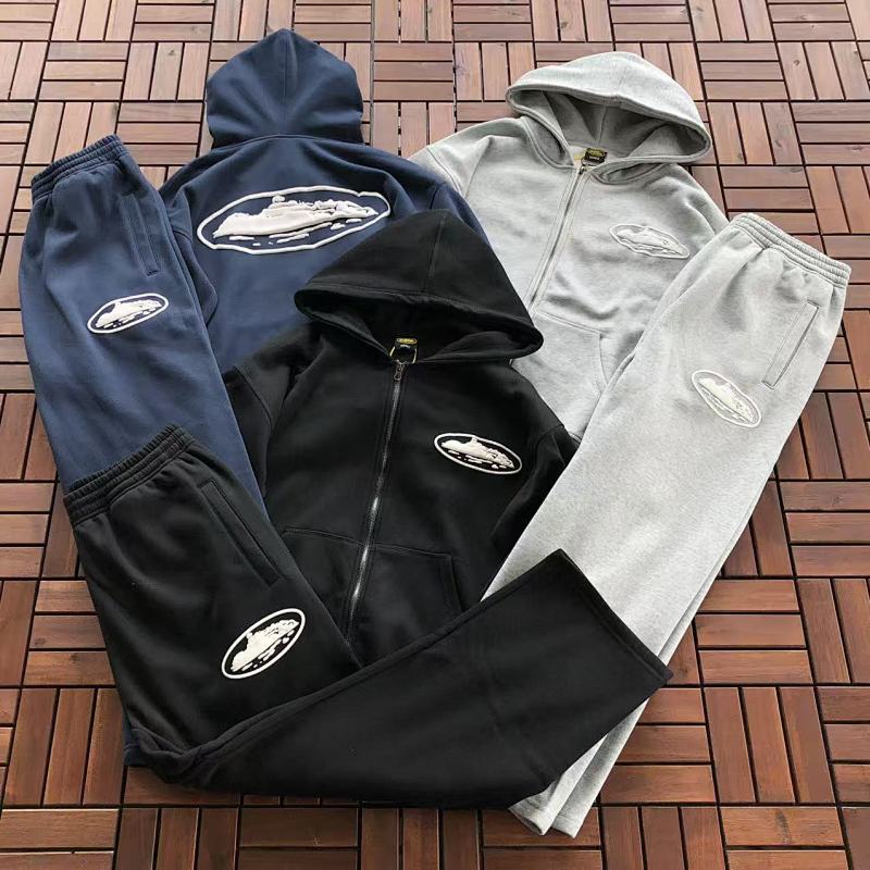 TOP PANTS CORTEIZ HOODIE TROUSERS FLEECE 11110339 (im 176CM 58KG iwear size S in the