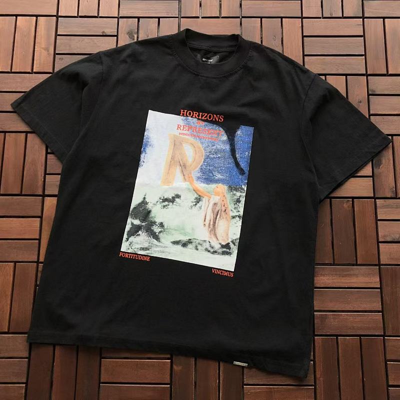 REPRESENT T-SHIRT 66030492 (im 176CM 58KG iwear size M in the photo)