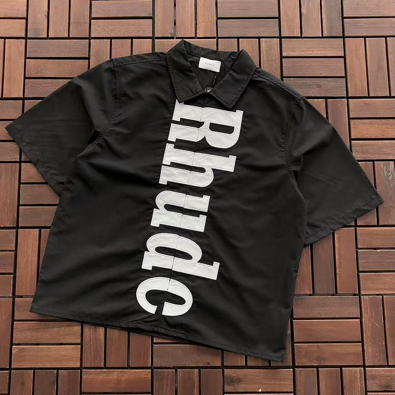 RHUDE T-SHIRT SHIRT 77081215 (im 185CM 80KG iwear size M in the photo)