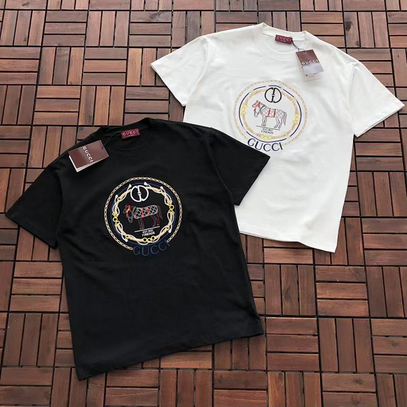 GUCCI T-SHIRT 55031102 (im 185CM 70KG iwear size L in the photo)