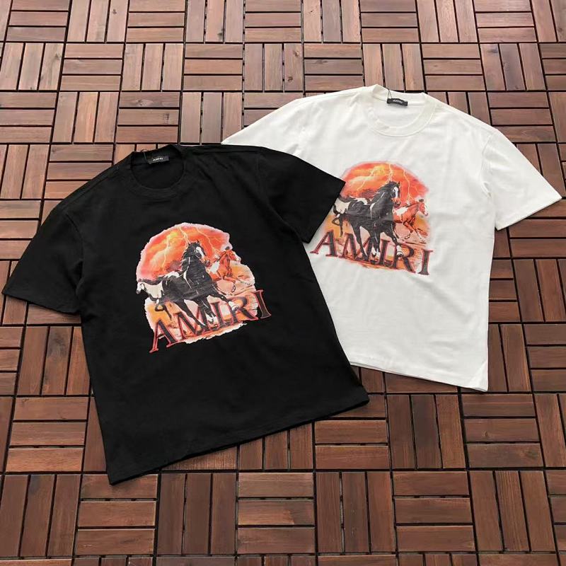 AMIRI T-SHIRT 77031696 (im 176CM 58KG iwear size M in the photo)