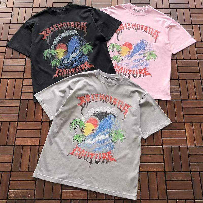 BALENCIAGA T-SHIRT 66062810 (im 185CM 70KG iwear size XS in the photo)