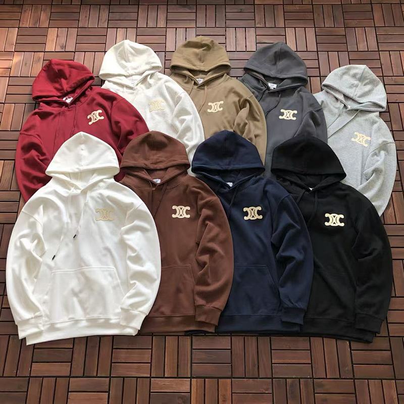 CELINE HOODIE 22111011 (im 176CM 58KG iwear size L in the photo)
