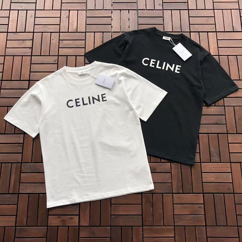 CELINE T-SHIRT 66041214 (im 180CM 68KG iwear size M in the photo)
