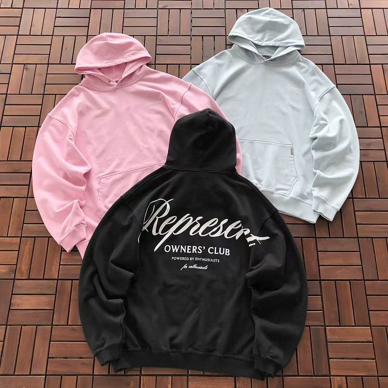 REPRESENT HOODIE 66041902 (im 176CM 58KG iwear size M in the photo)