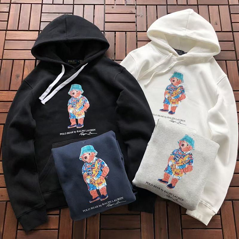 RALPH LAUREN HOODIE FLEECE 22101206 (im 176CM 58KG iwear size M in the photo)
