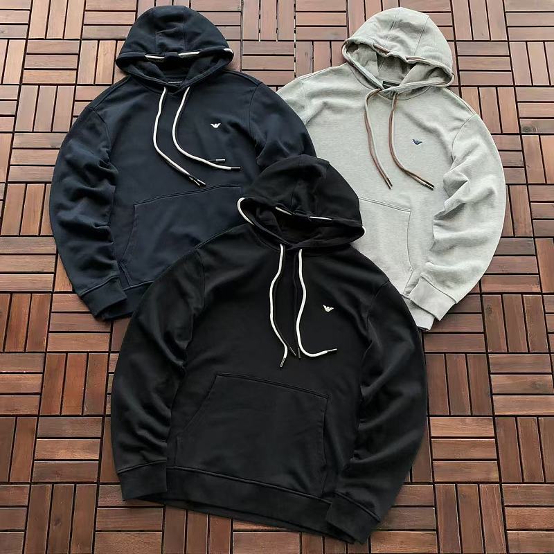 EMPORIO ARMANI HOODIE 66070332 (im 185CM 80KG iwear size 2XL in the photo)