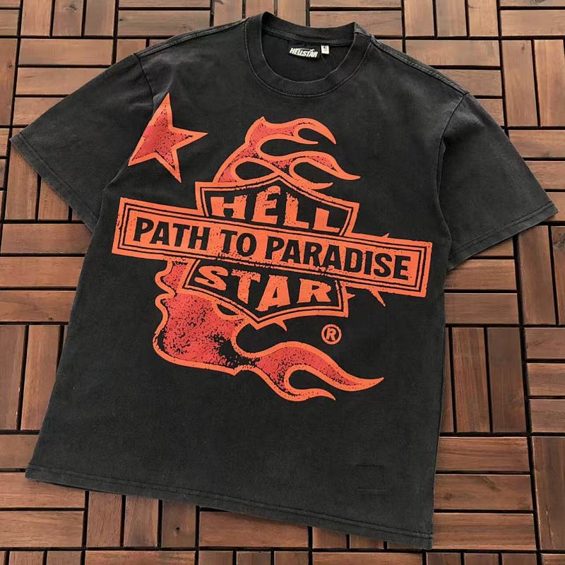 HELLSTAR T-SHIRT 55012935 (im 185CM 80KG iwear size S in the photo)