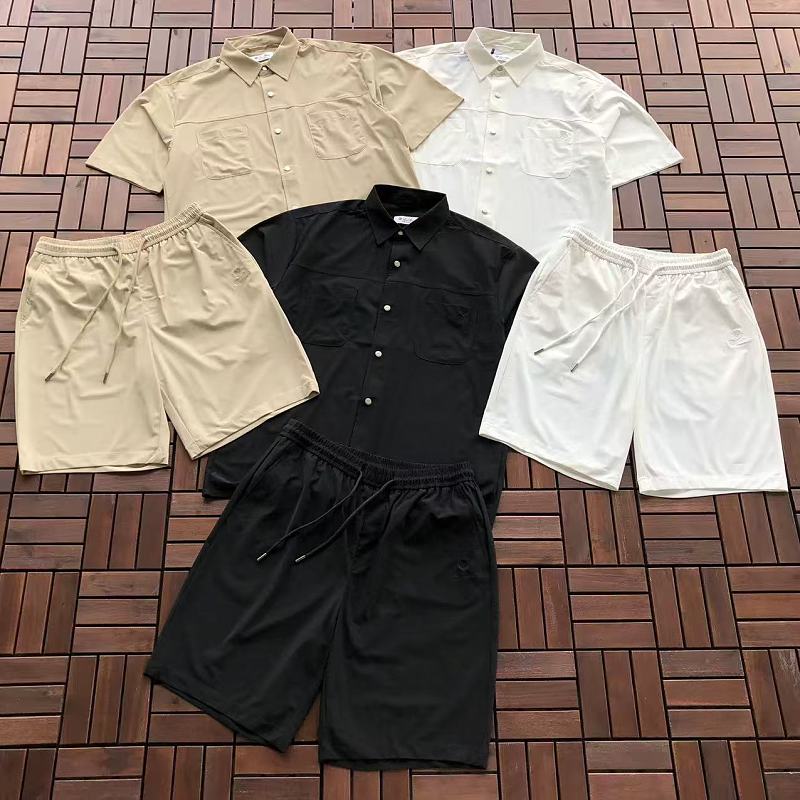 LORO PIANA T-SHIRT SHIRT SHORTS 88071923 (im 185CM 80KG iwear size 52 in the photo)