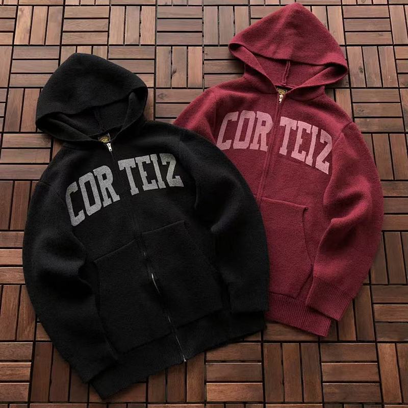 CORTEIZ HOODIE SWEATER 77032748 (im 176CM 58KG iwear size M in the photo)