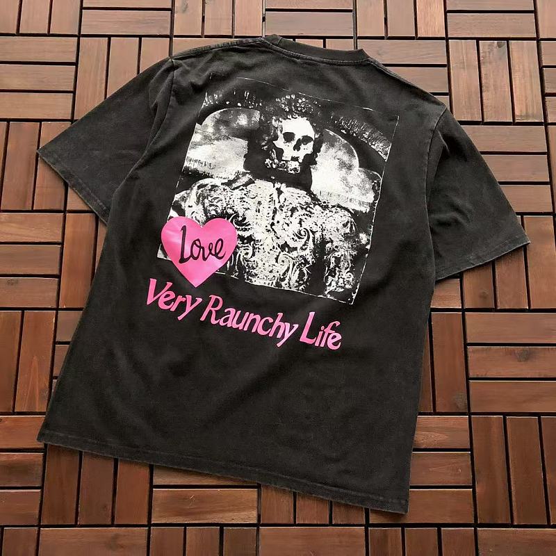 SAINT MICHAEL T-SHIRT 77042367 (im 176CM 58KG iwear size S in the photo)