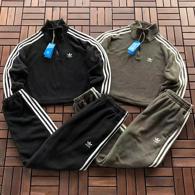 TOP PANTS ADIDAS JACKET FLEECE TROUSERS WOMAN 66081105