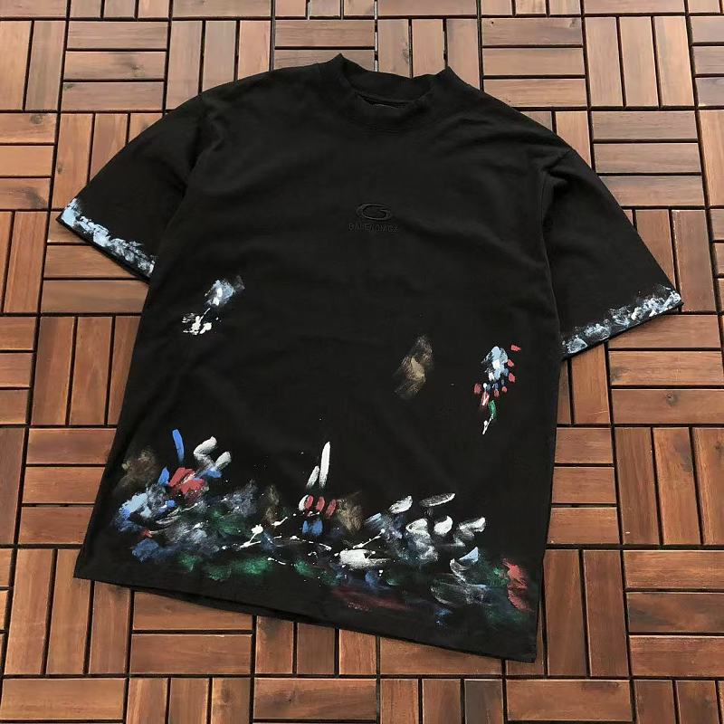 BALENCIAGA T-SHIRT 77052671 (im 185CM 70KG iwear size S in the photo)