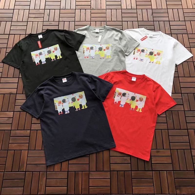 SUPREME T-SHIRT 55022573 (im 180CM 68KG iwear size M in the photo)