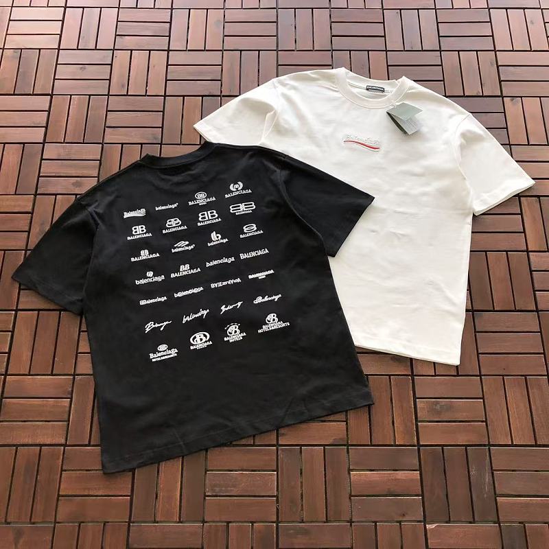 BALENCIAGA T-SHIRT 77060424 (im 185CM 70KG iwear size L in the photo)