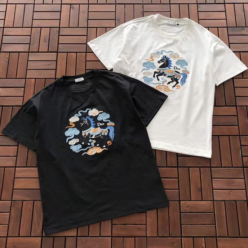 DIOR T-SHIRT 55032646 (im 180CM 68KG iwear size L in the photo)