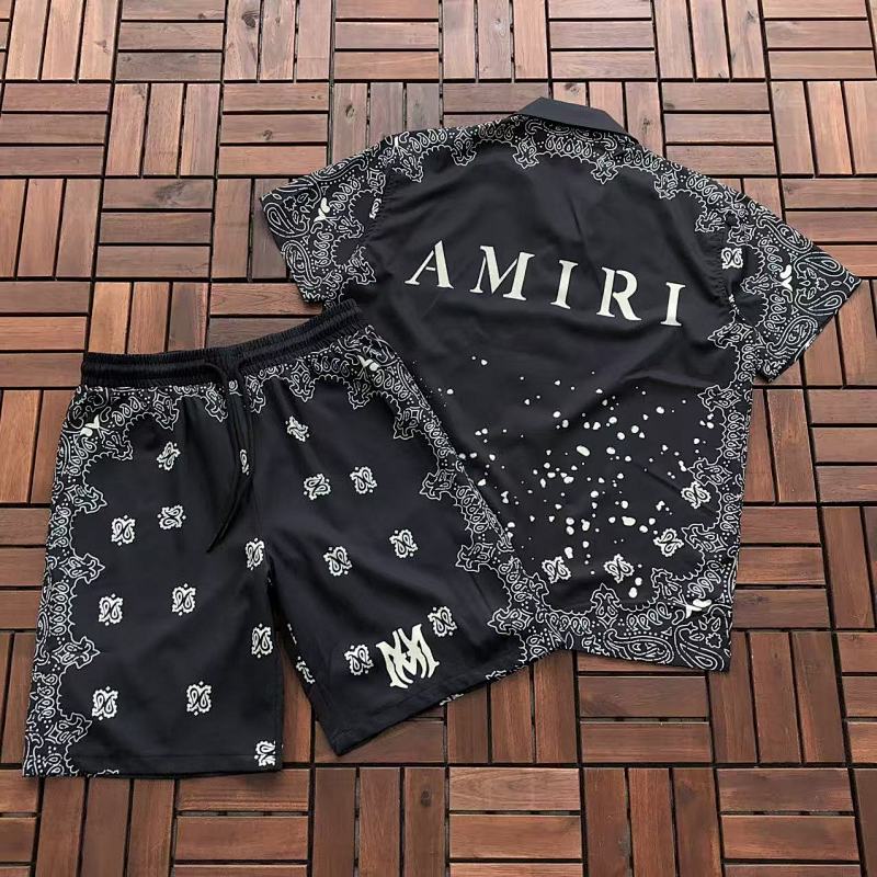 TOP PANTS AMIRI T-SHIRT SHIRT SHORTS 77032614 (im 176CM 58KG iwear size L in the photo)
