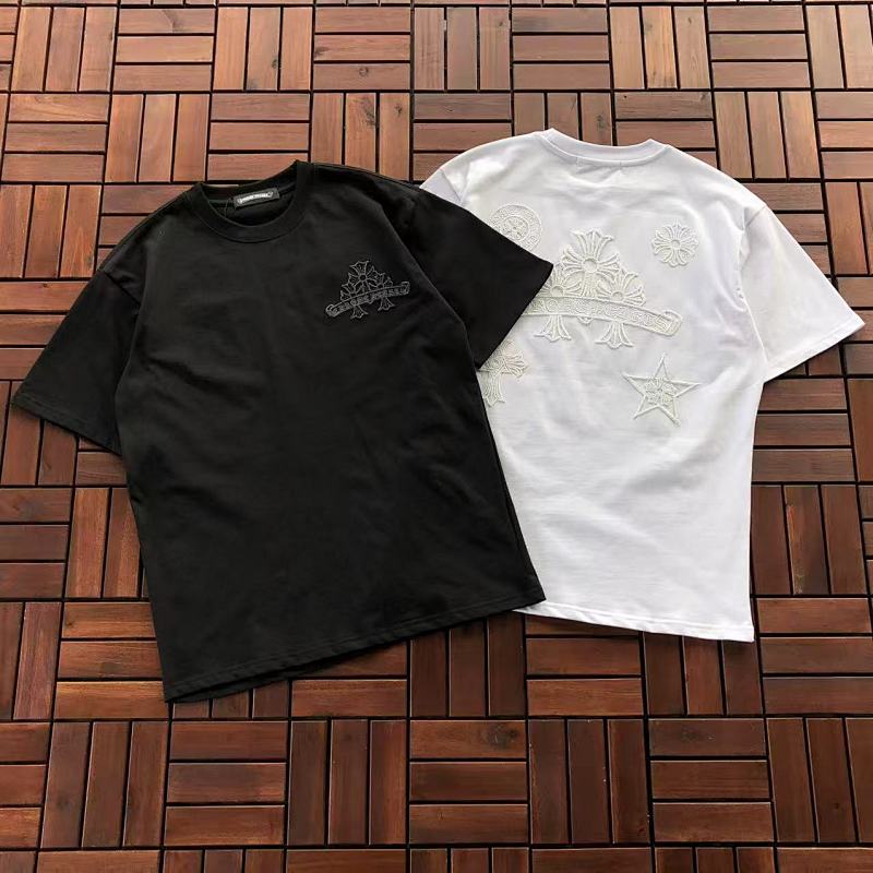 CHROME HEARTS T-SHIRT 11092567 (im 180CM 68KG iwear size S in the photo)