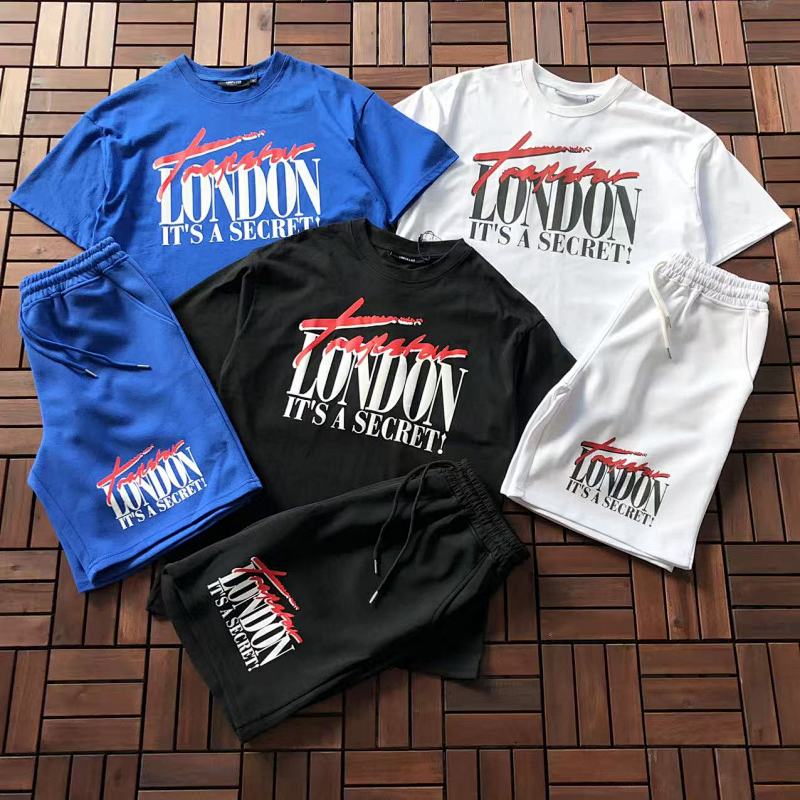 TOP PANTS TRAPSTAR T-SHIRT SHORTS 33110507 (im 185CM 70KG iwear size S in the photo)