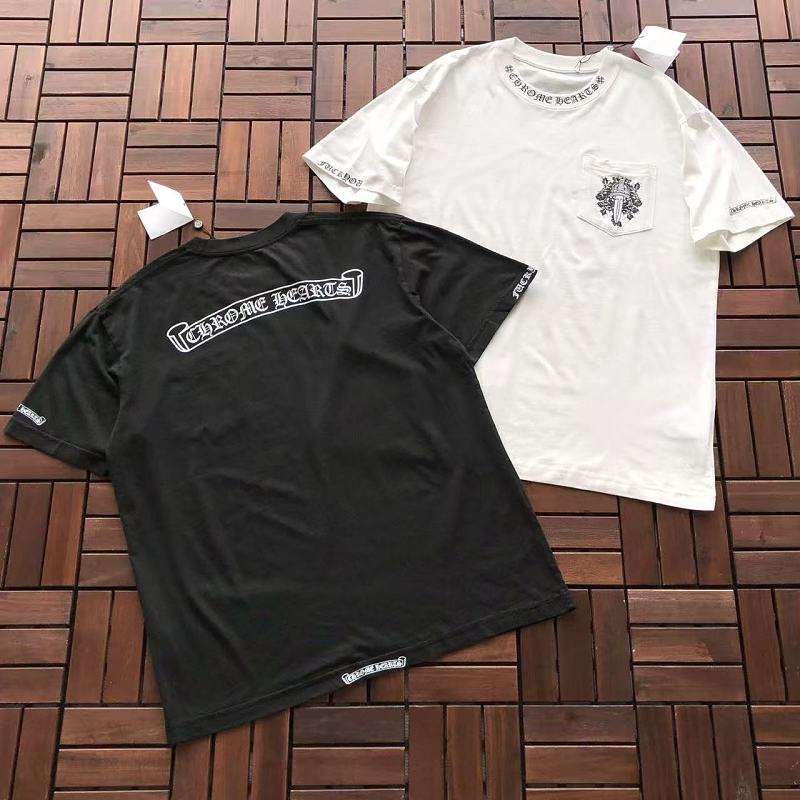 CHROME HEARTS T-SHIRT 55051901 (im 185CM 70KG iwear size M in the photo)