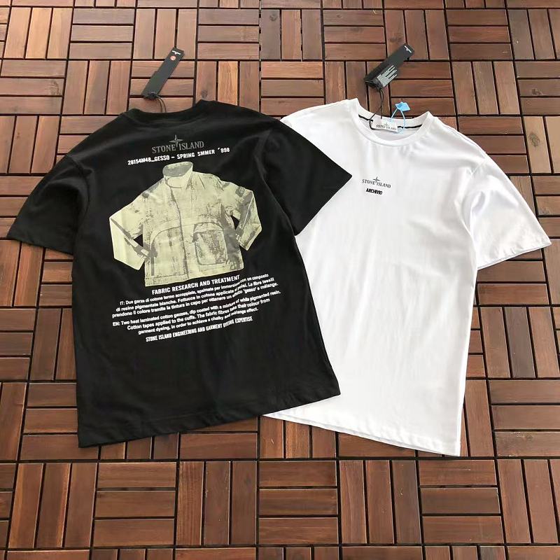 STONE ISLAND T-SHIRT 11120559 (im 180CM 68KG iwear size L in the photo)