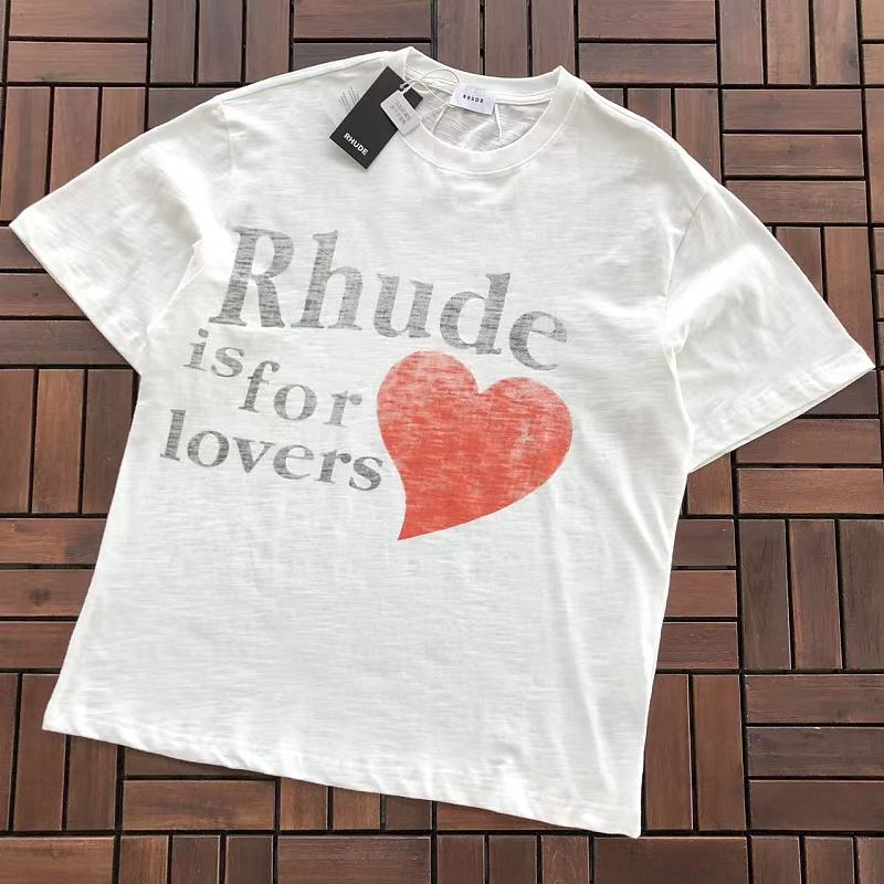 RHUDE T-SHIRT 77062210 (im 185CM 80KG iwear size M in the photo)