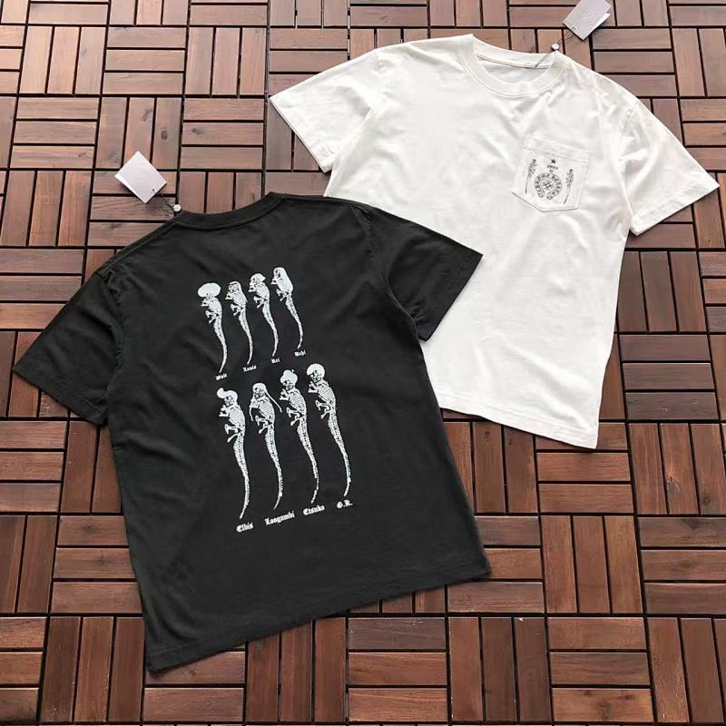 CHROME HEARTS T-SHIRT 55022606 (im 185CM 80KG iwear size S in the photo)