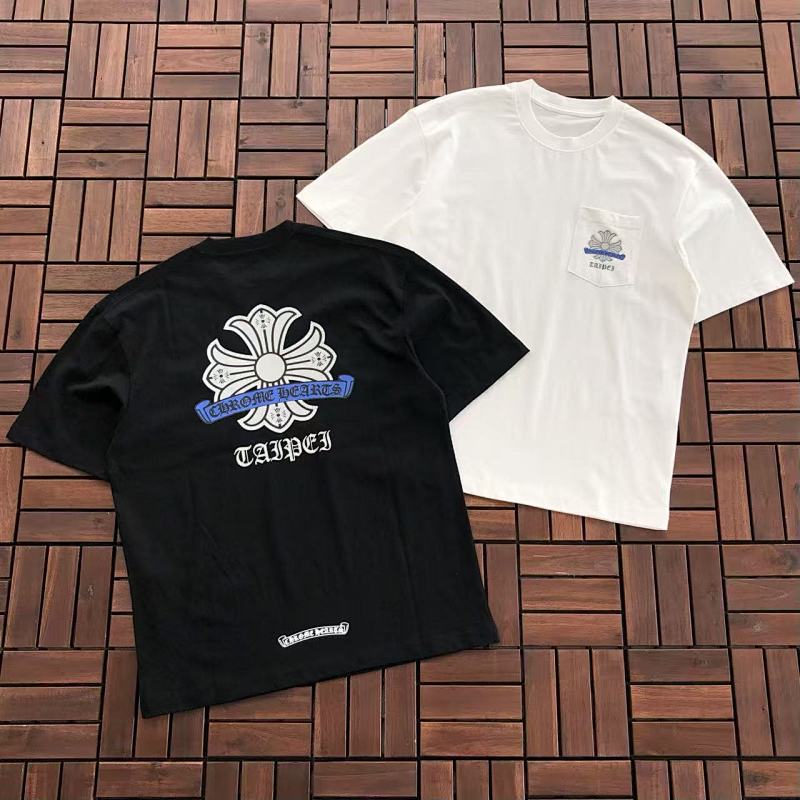 CHROME HEARTS T-SHIRT 66031113 (im 185CM 80KG iwear size M in the photo)