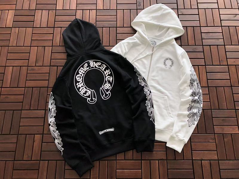 CHROME HEARTS HOODIE 33120538 (im 176CM 58KG iwear size M in the photo)