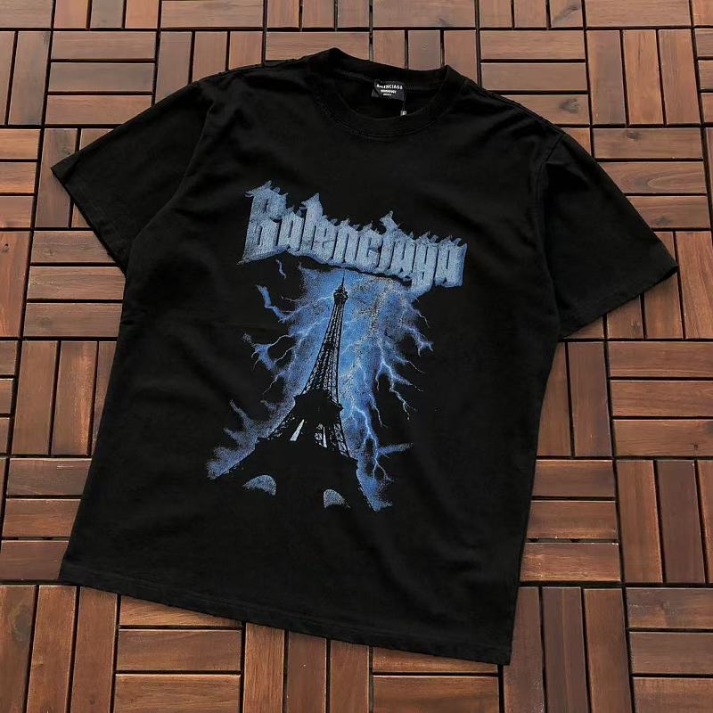 BALENCIAGA T-SHIRT 77071218 (im 185CM 70KG iwear size S in the photo)