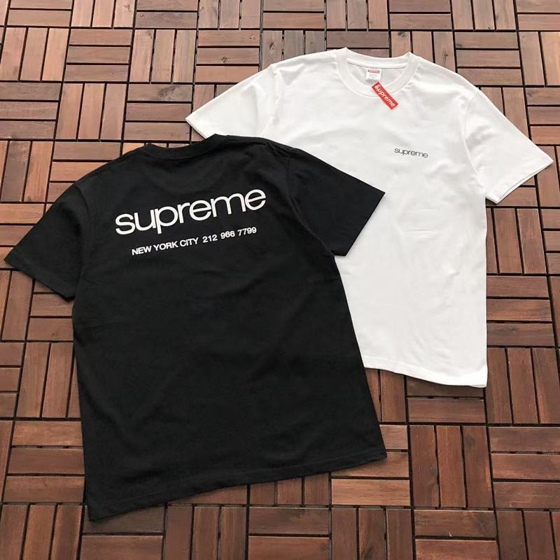 SUPREME T-SHIRT 77032462 (im 180CM 68KG iwear size M in the photo)