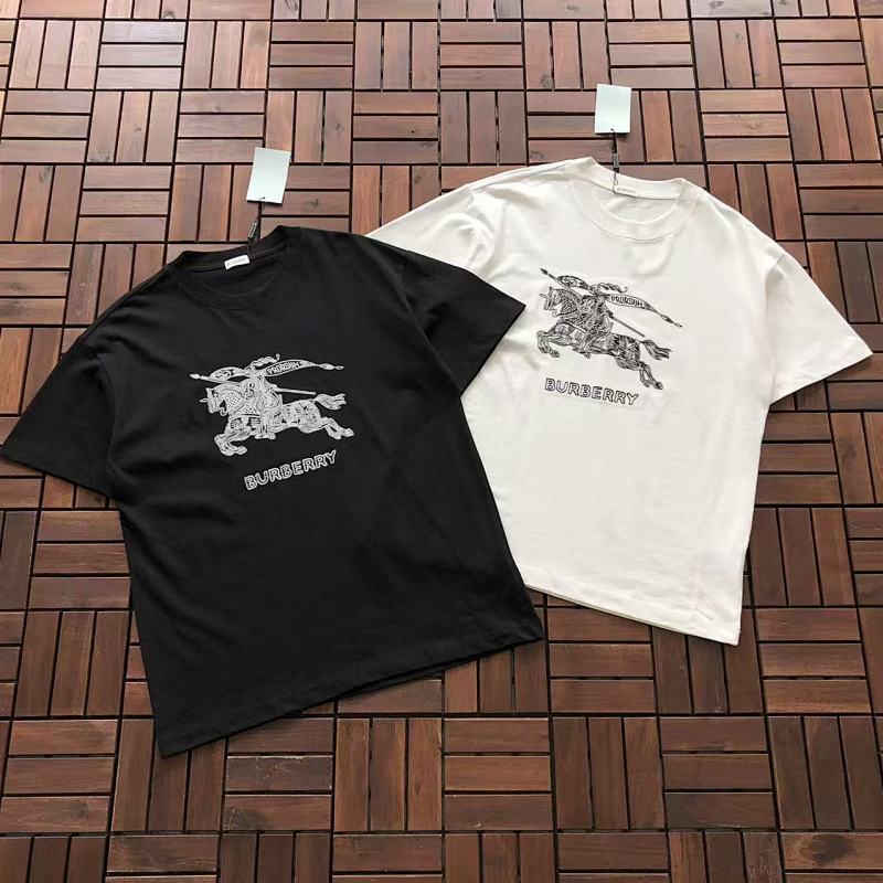 BURBERRY T-SHIRT 55031127 (im 185CM 70KG iwear size L in the photo)