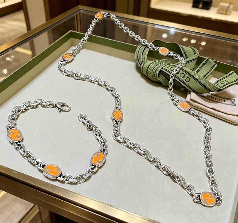NECKIACE BRACELET GUCCI JEWELRY 55062736