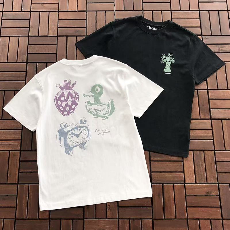 CARHARTT T-SHIRT 55051449 (im 185CM 80KG iwear size M in the photo)