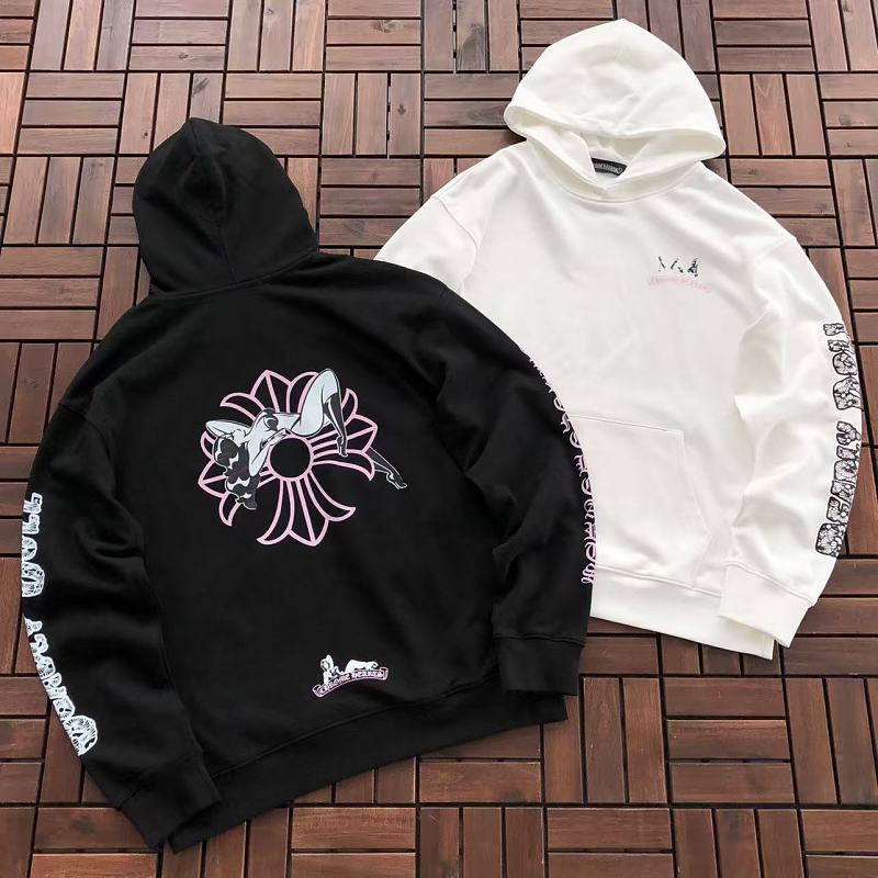 CHROME HEARTS HOODIE 66080411 (im 185CM 70KG iwear size L in the photo)