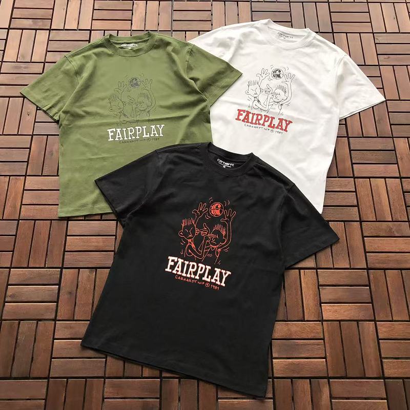 CARHARTT T-SHIRT 55041192 (im 180CM 68KG iwear size M in the photo)